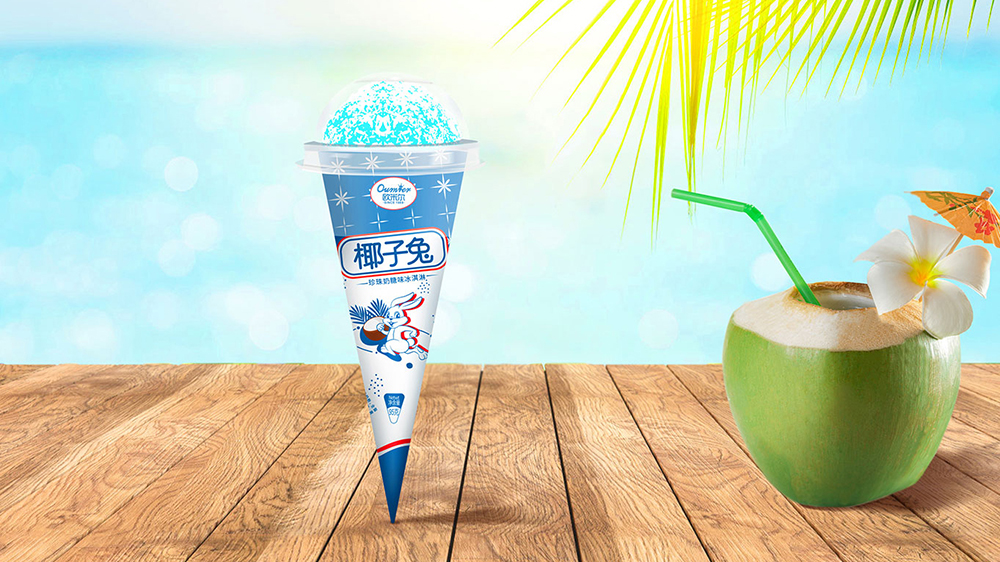 欧米尔冰淇淋包装设计